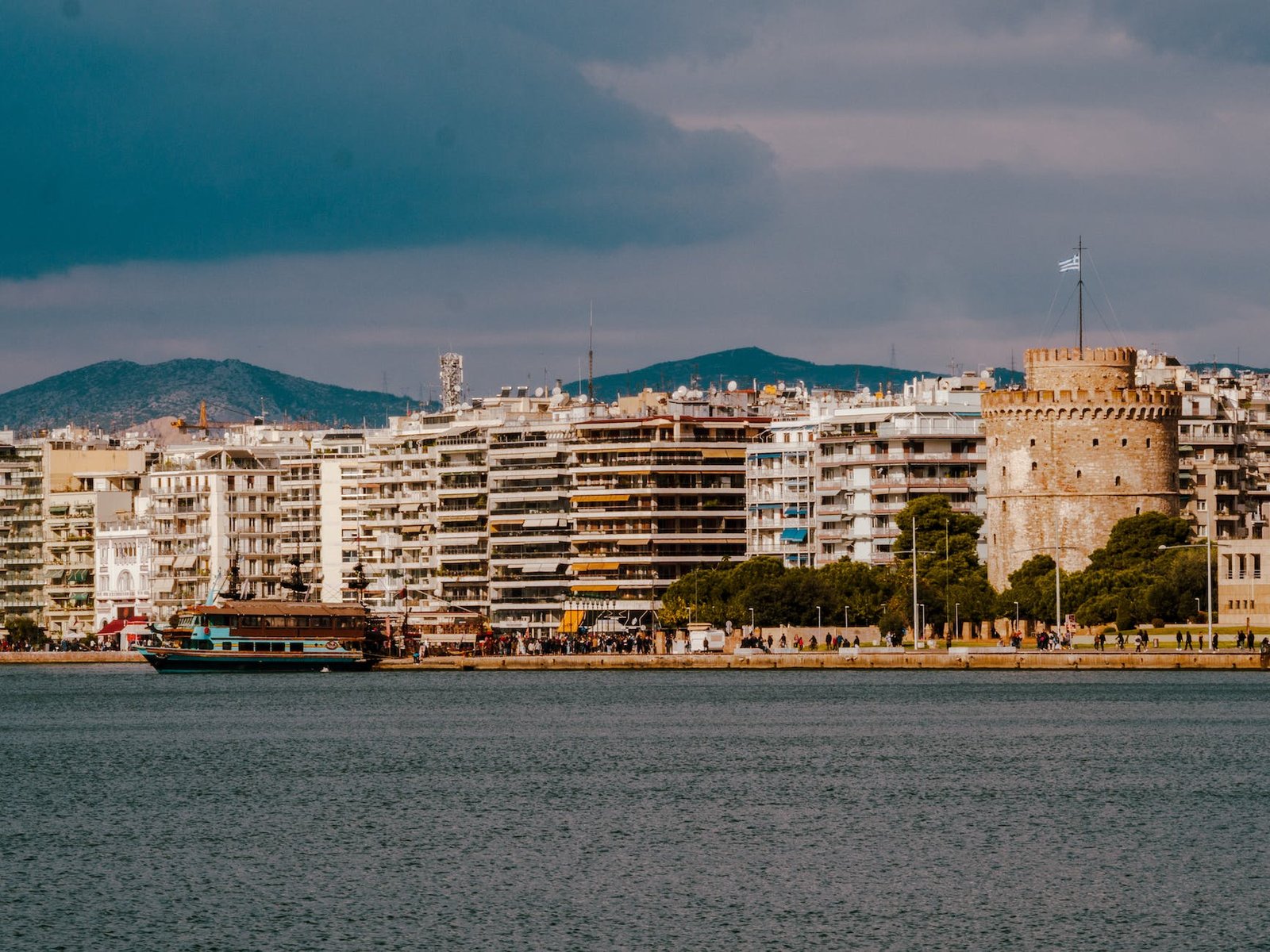 the thessaloniki city in greece
