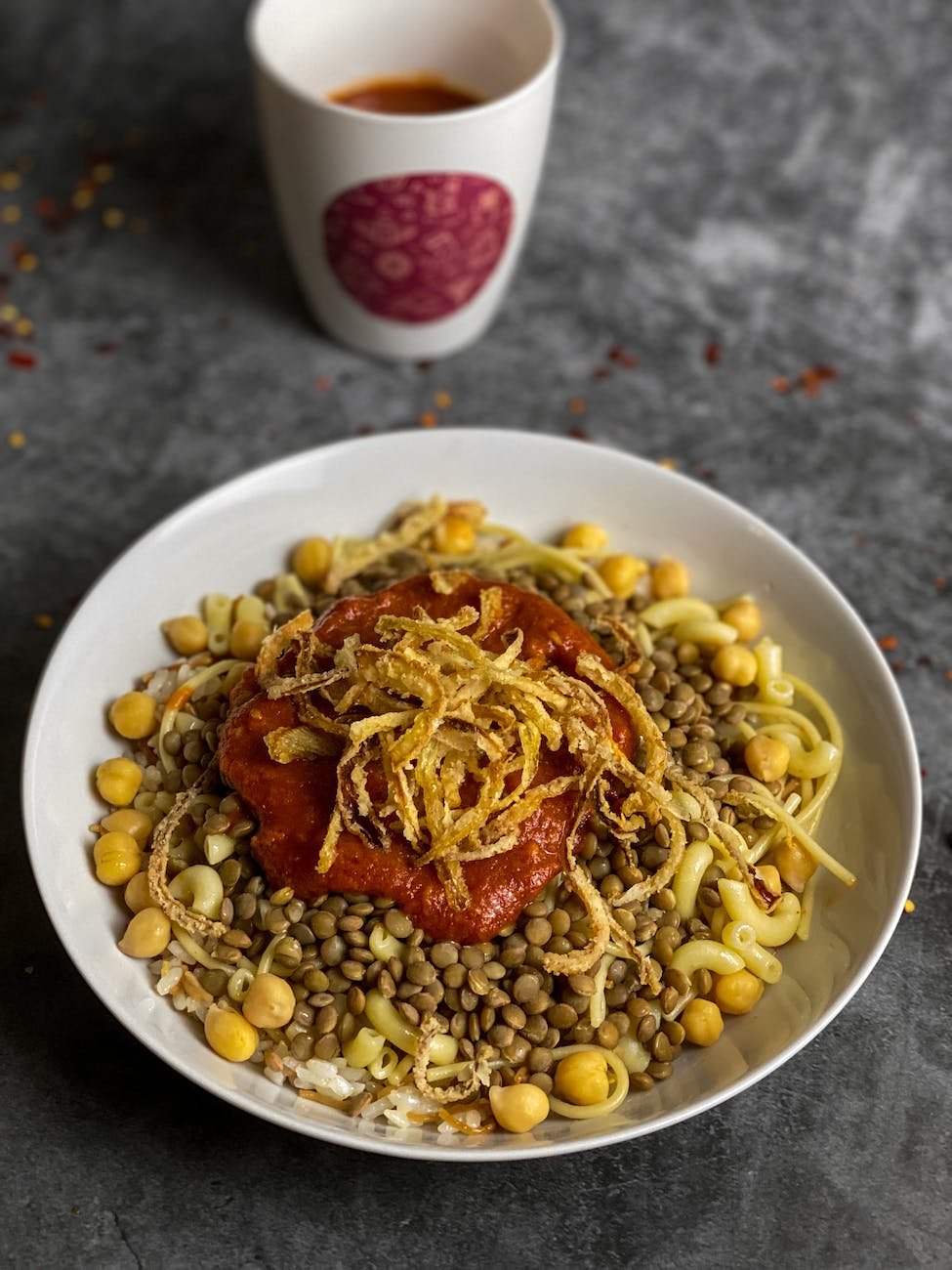 Koshari egiziano